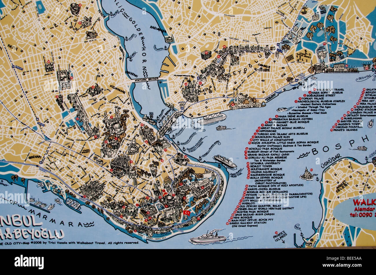 istanbul map city