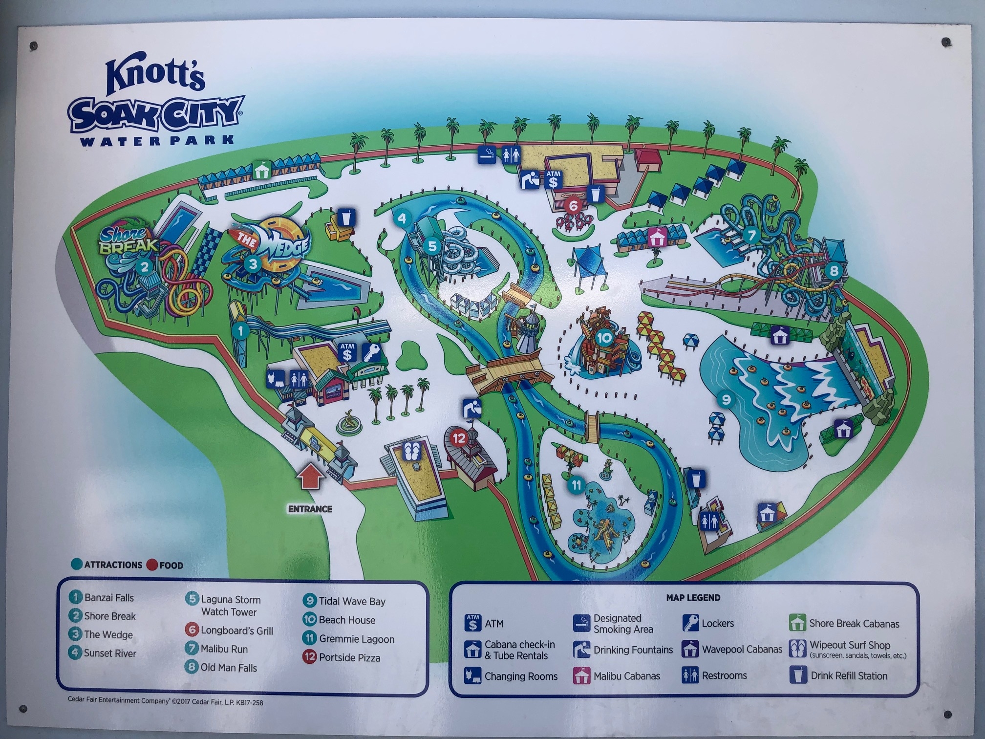Knotts Soak City Map LittleGrayThread