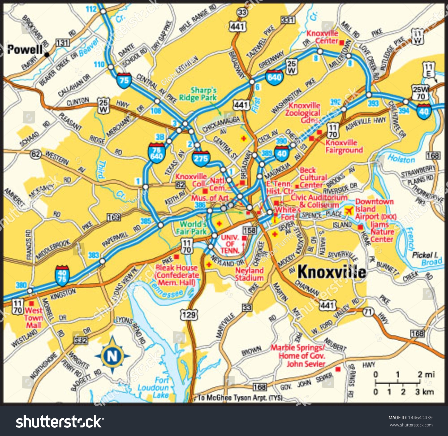 Knoxville Tennessee Area Map Stock Vector Royalty Free 144640439 Shutterstock Knoxville Tennessee Area Map Stock Vector Royalty Free 144640439 Shutterstock