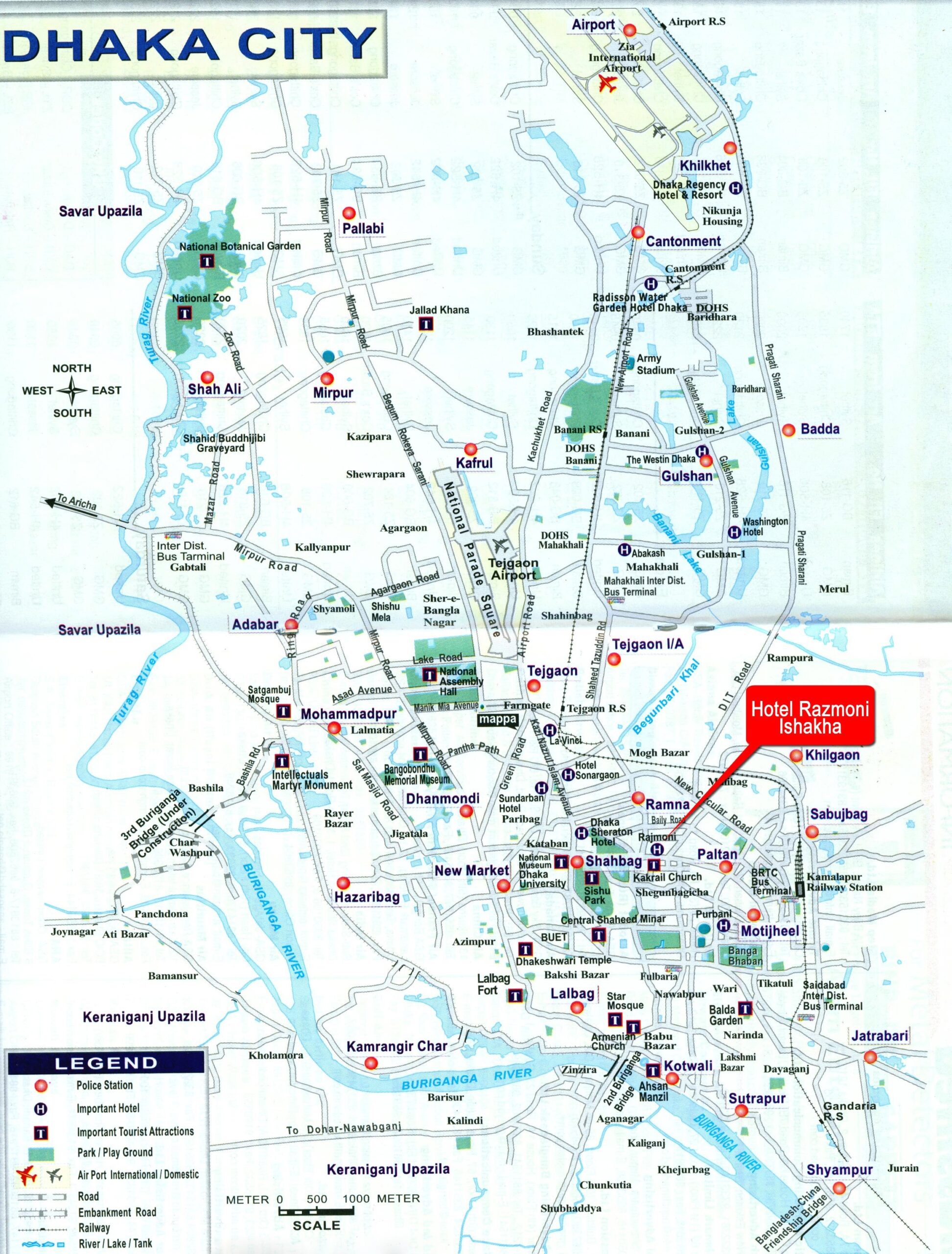 Large Dhaka Maps For Free Download And Print High Resolution And Detailed Maps