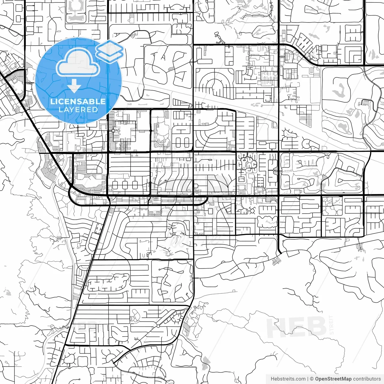 city map of palm desert ca