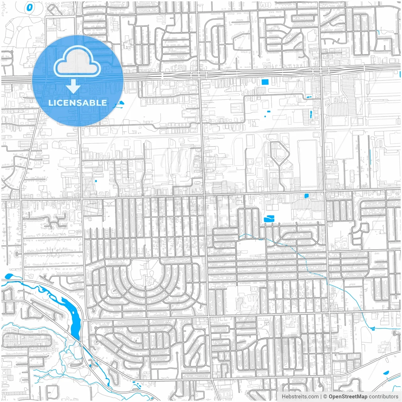 Livonia Michigan United States City Map With High Resolution Roads HEBSTREITS Livonia Michigan United States City Map With High Resolution Roads HEBSTREITS