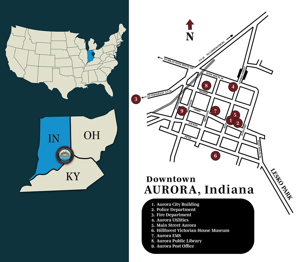 Map City Of Aurora