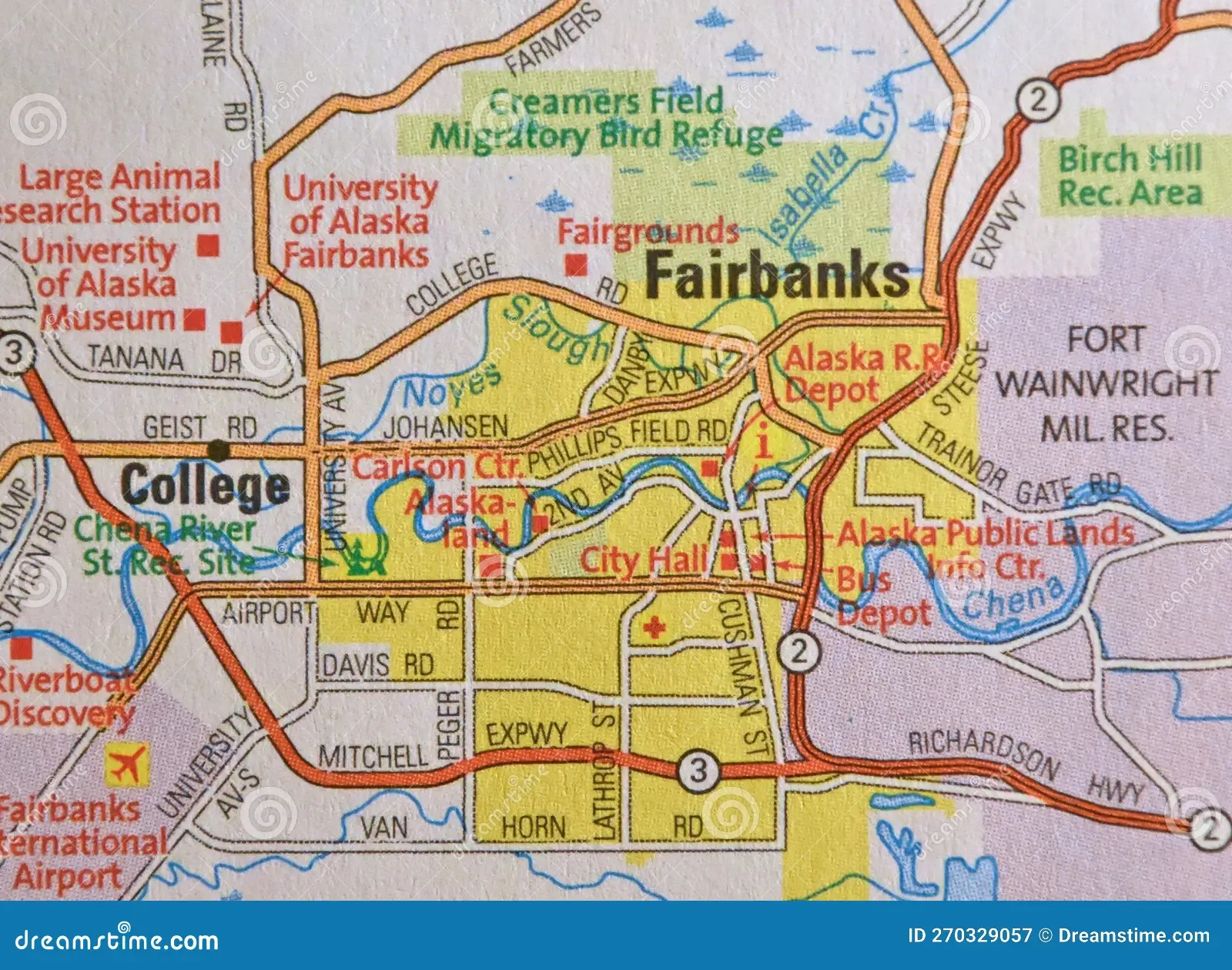 Map Image Of Fairbanks Alaska Editorial Photography Image Of International Animal 270329057 Map Image Of Fairbanks Alaska Editorial Photography Image Of International Animal 270329057