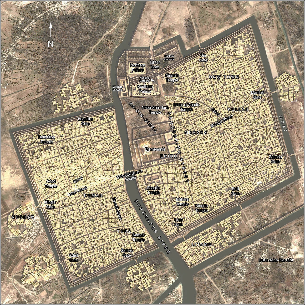 Map Of Ancient Babylon R gurps