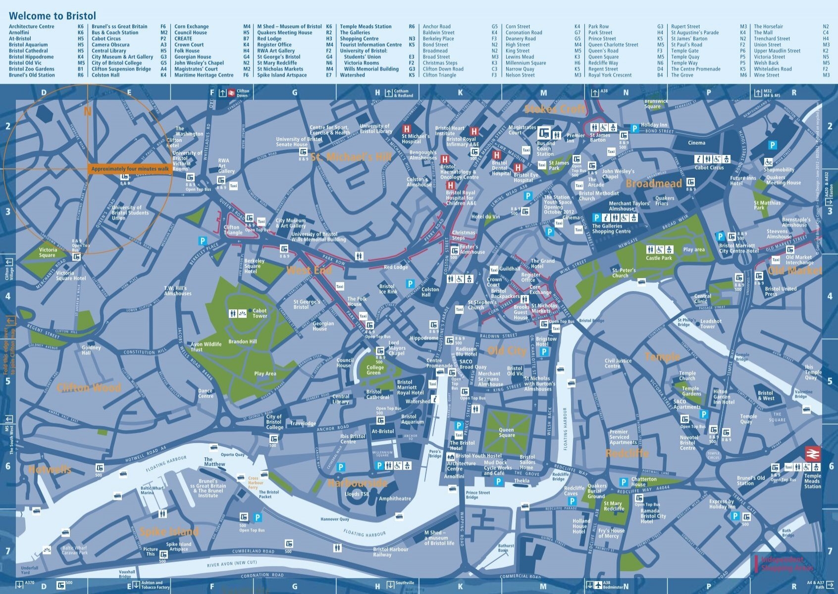 bristol city maps