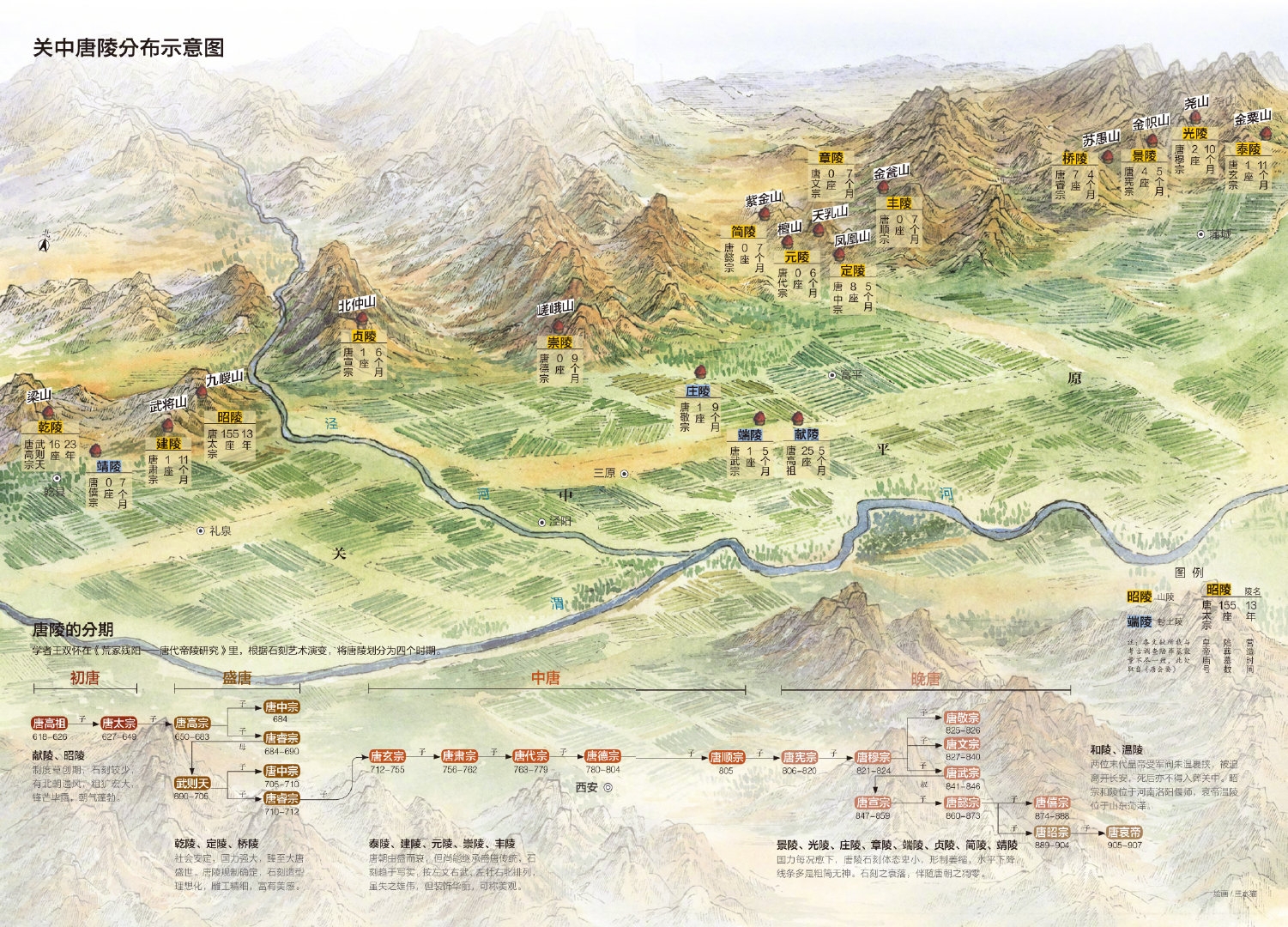 Map Of Chang an The Capital Of The Tang Dynasty During Its Heyday Chang An Was One Of The Largest And Most Populous Cities In The World Around AD 750 362 921 Families With 1 960 188