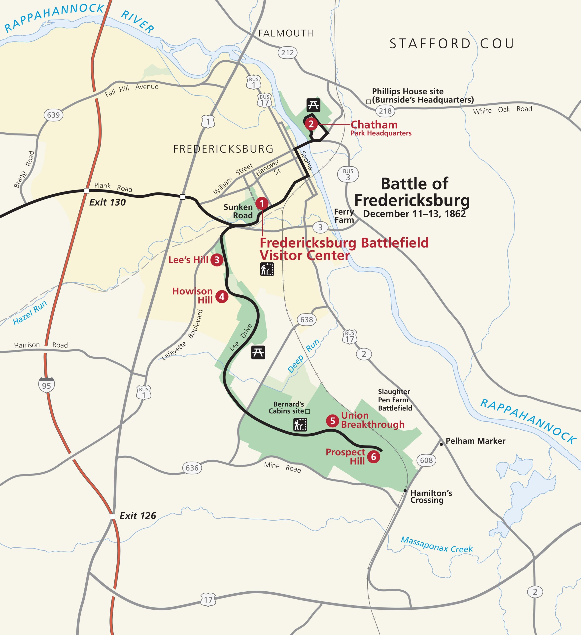 Maps Fredericksburg Spotsylvania National Military Park U S National Park Service Maps Fredericksburg Spotsylvania National Military Park U S National Park Service