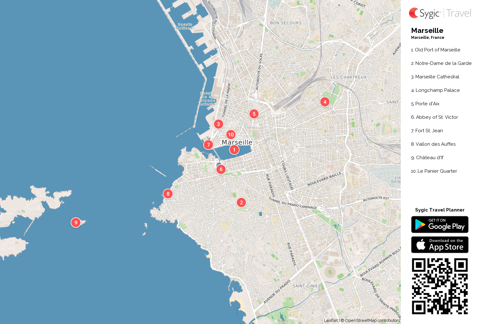 marseille city map