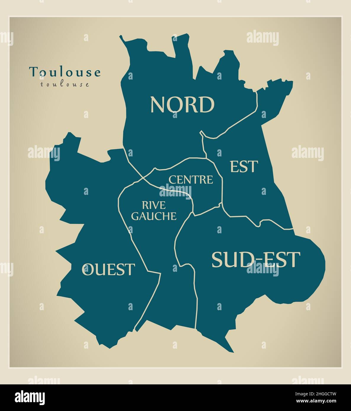 Modern City Map Toulouse City Of France With Labelled Boroughs Stock Vector Image Art Alamy Modern City Map Toulouse City Of France With Labelled Boroughs Stock Vector Image Art Alamy