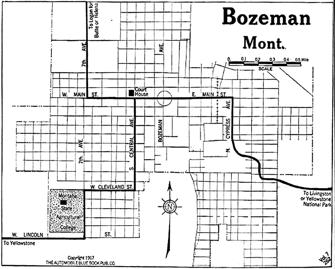 Montana City Maps At AmericanRoads
