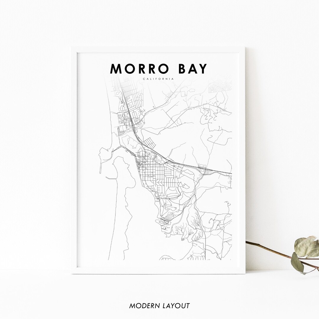 Morro Bay CA Map Print California USA Map Art Poster San Luis Obispo Street Road Map Print Nursery Room Wall Office Decor Printable Map Etsy Morro Bay CA Map Print California USA Map Art Poster San Luis Obispo Street Road Map Print Nursery Room Wall Office Decor Printable Map Etsy