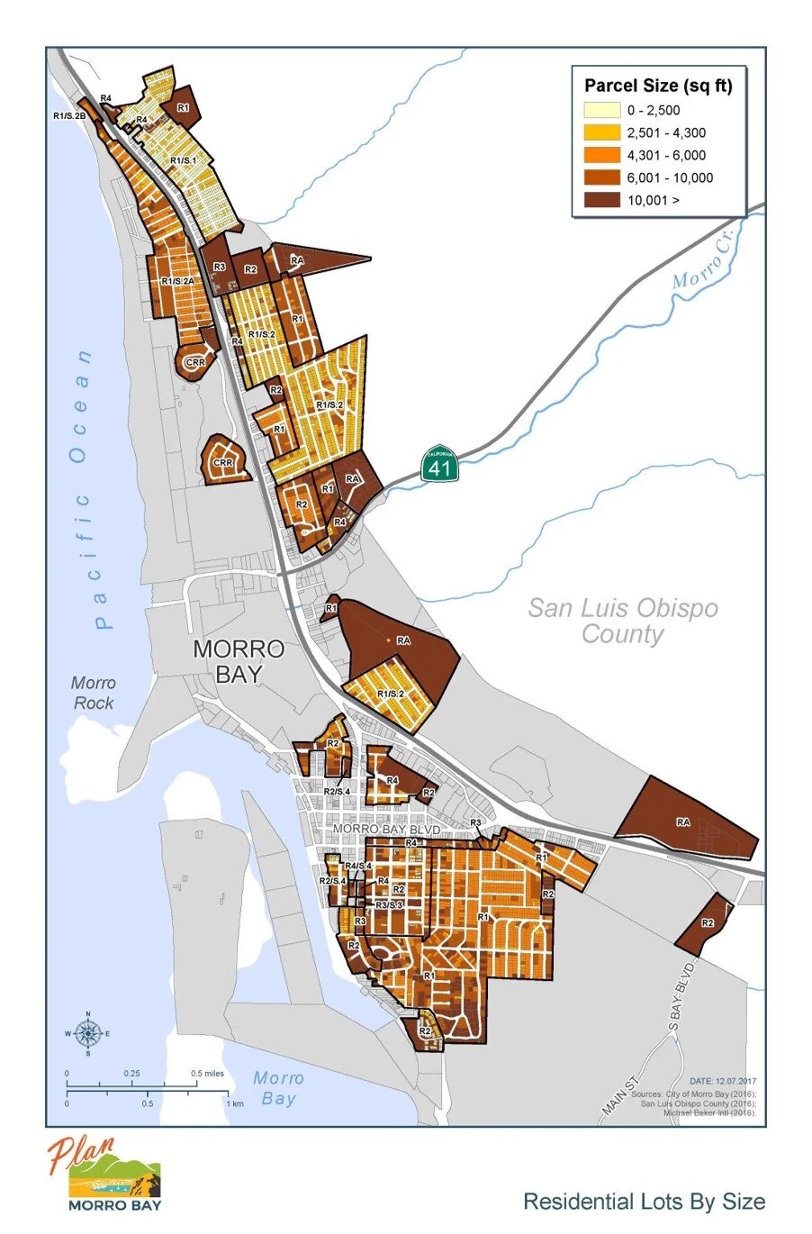 city map of morro bay ca