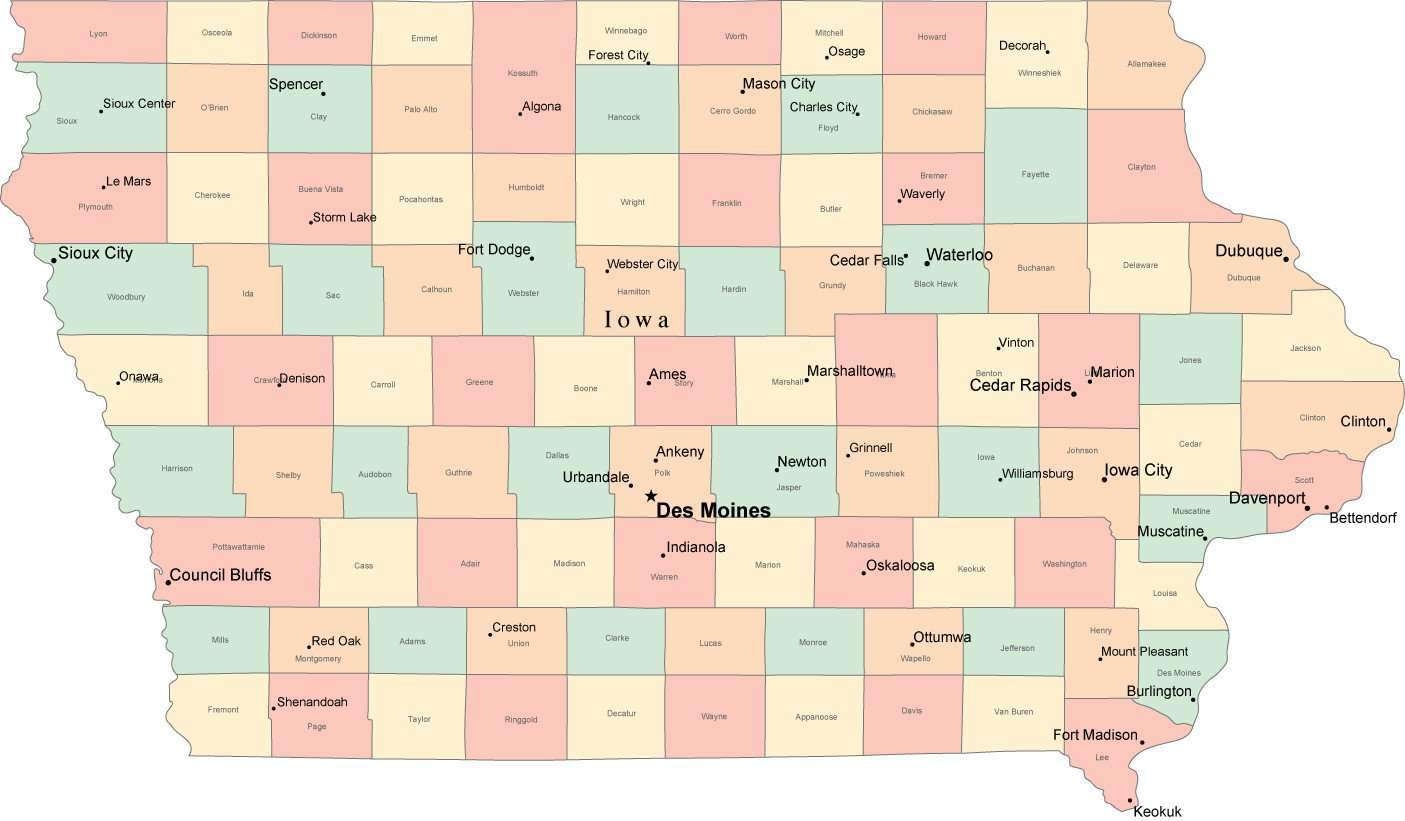 iowa city on map iowa city on map
