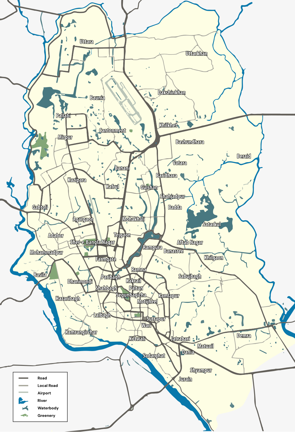 Neighbourhoods In The Dhaka Metropolitan Area Wikipedia Neighbourhoods In The Dhaka Metropolitan Area Wikipedia