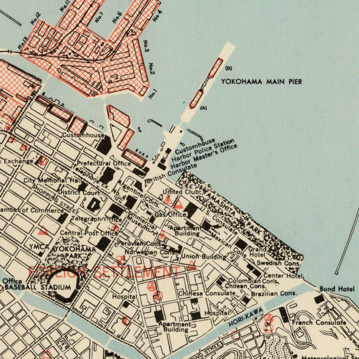 yokohama city map yokohama city map