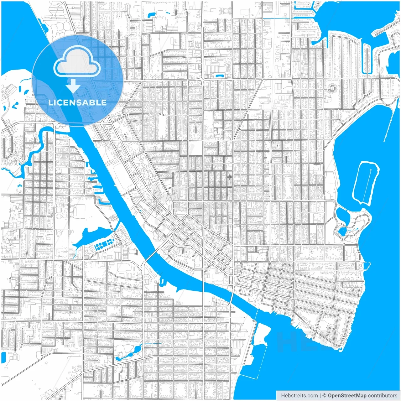 Oshkosh Wisconsin United States City Map With High Resolution Roads HEBSTREITS Oshkosh Wisconsin United States City Map With High Resolution Roads HEBSTREITS