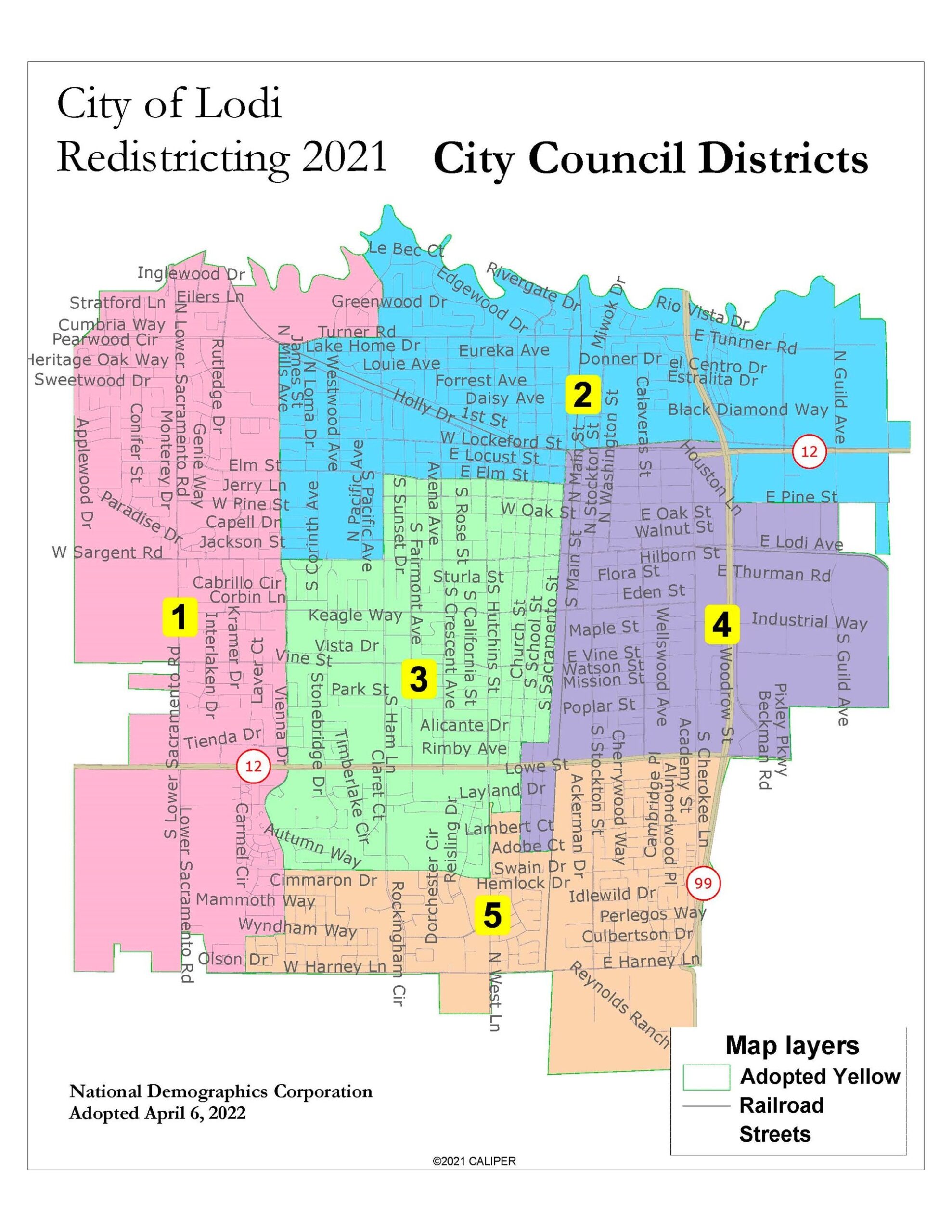 Redistricting 2021 Lodi CA