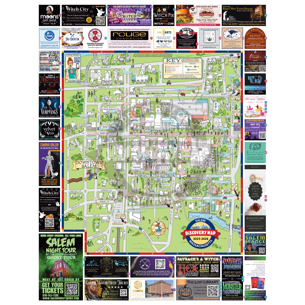 Salem MA Discovery Map