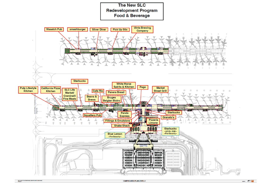 Salt Lake City International Announces Restaurants For First Phase Of New Airport Airport Suppliers