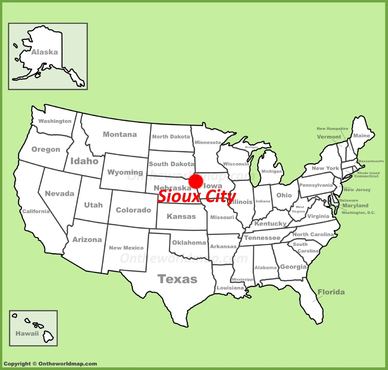 sioux city map sioux city map