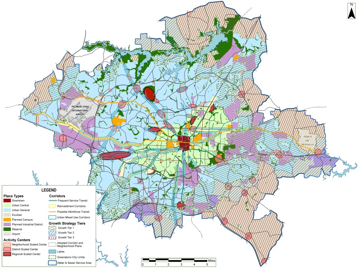 The Future Built Form Map Illustrates How Areas Of The City Are Envisioned To Develop In Ways That Can Help Create A More Desirable And Sustainable Greensboro The Future Built Form Map Illustrates How Areas Of The City Are Envisioned To Develop In Ways That Can Help Create A More Desirable And Sustainable Greensboro