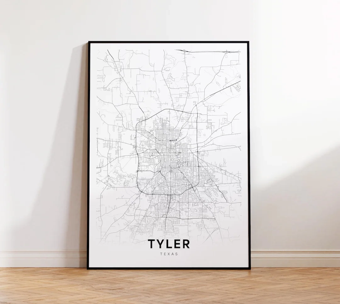 Tyler TX City Map Tyler Street Map Texas USA Map Poster Modern City Road Map Minimalist Map Decor Printable Map Etsy Israel Tyler TX City Map Tyler Street Map Texas USA Map Poster Modern City Road Map Minimalist Map Decor Printable Map Etsy Israel