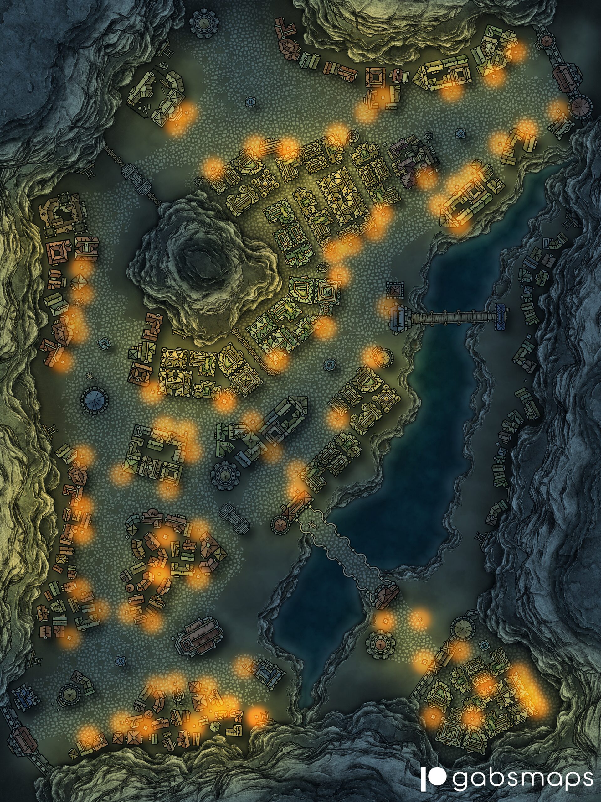 Underground City R battlemaps Underground City R battlemaps