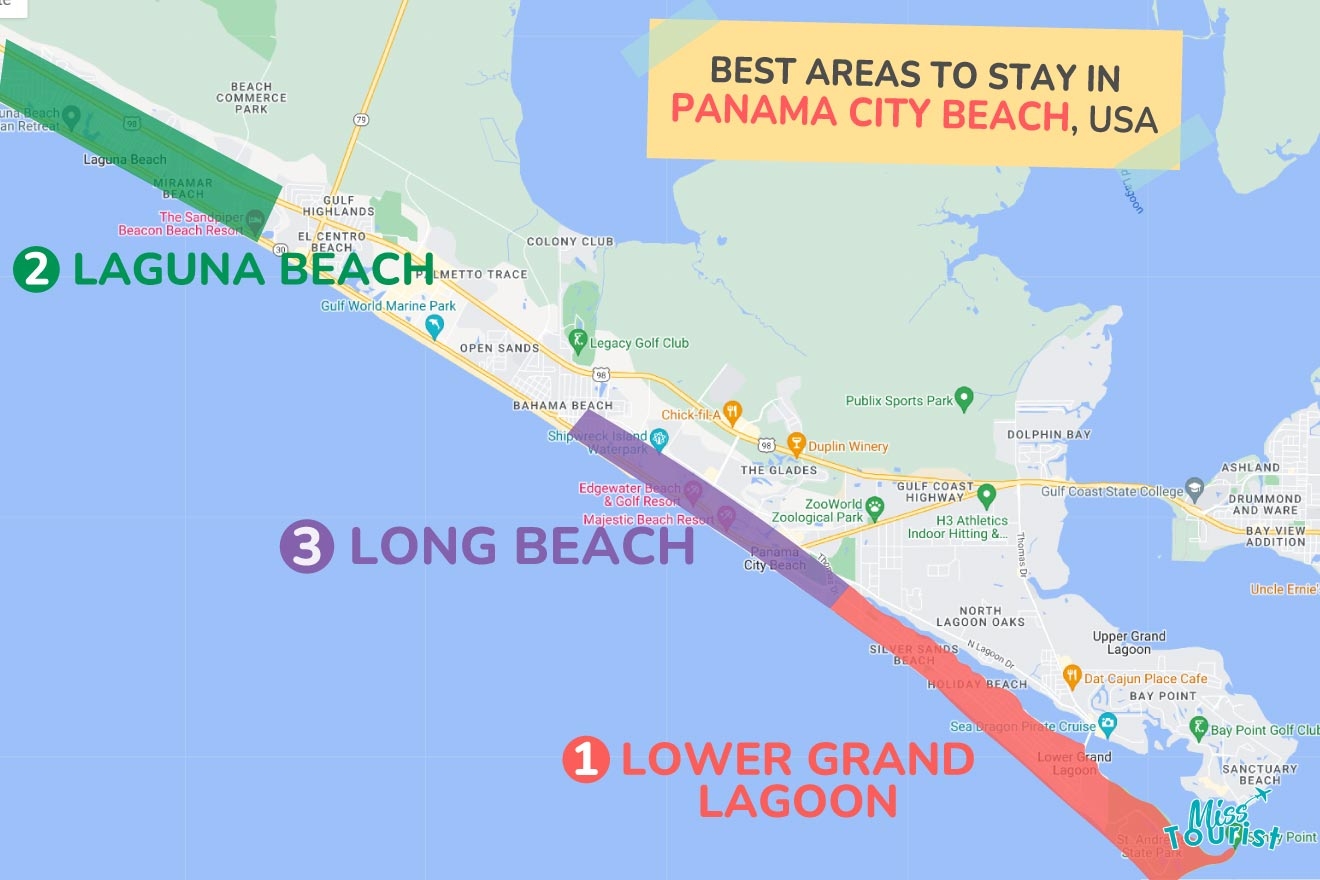 Where To Stay In Panama City Beach Florida 3 TOP Areas Where To Stay In Panama City Beach Florida 3 TOP Areas