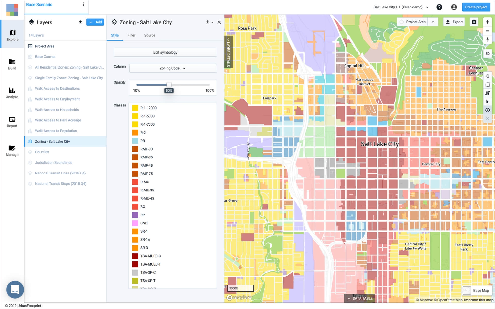Zoning Codes Map The Policy In Your City UrbanFootprint Zoning Codes Map The Policy In Your City UrbanFootprint